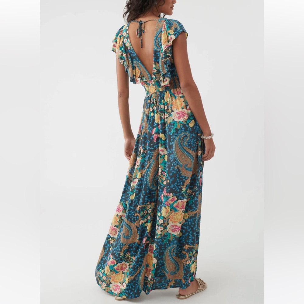 O’Neill Women’s Nolee Floral Paisley Maxi Dress, Size Medium-SOLD OUT - Picture 3 of 13